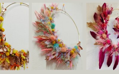 Workshop droogbloemen ring